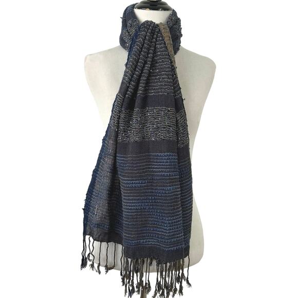 Cejon Made in India Boho Fairy Neck Head Scarf Shawl Blue Fairy Boho Hippie - Picture 1 of 7